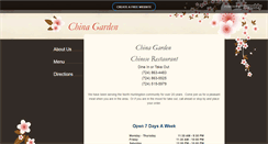 Desktop Screenshot of chinagardennh.com